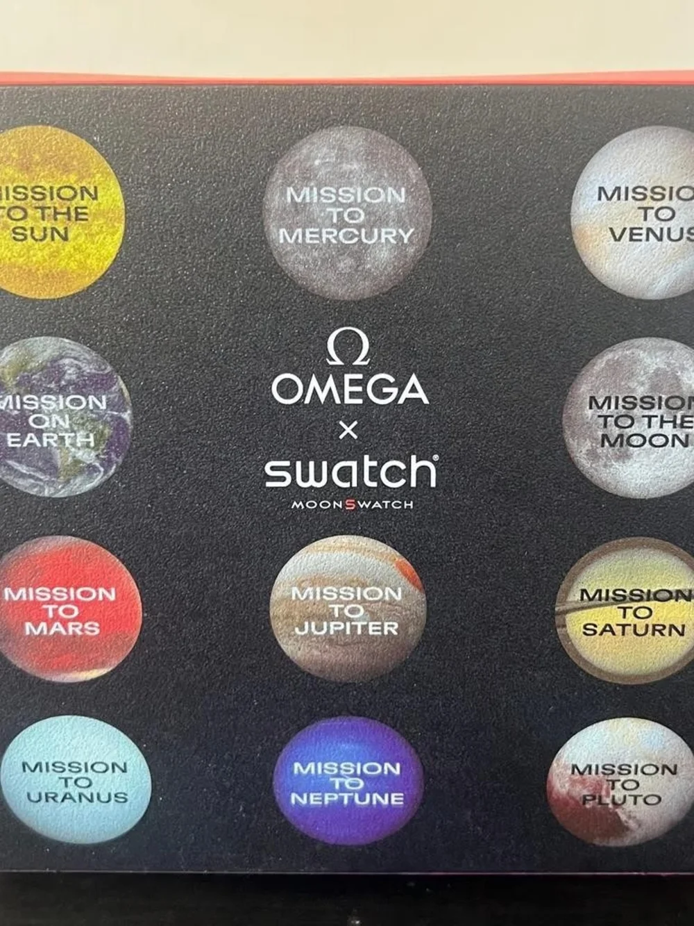 New Omega X Swatch Moonswatch Mission to Mars